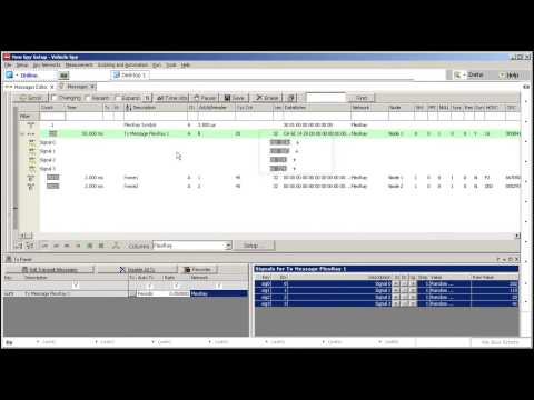 FlexRay Transmitting Messages, Encoding-Decoding Signals and Plotting