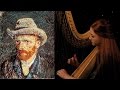 Vincent starry starry night harp cover  by inge van grinsven