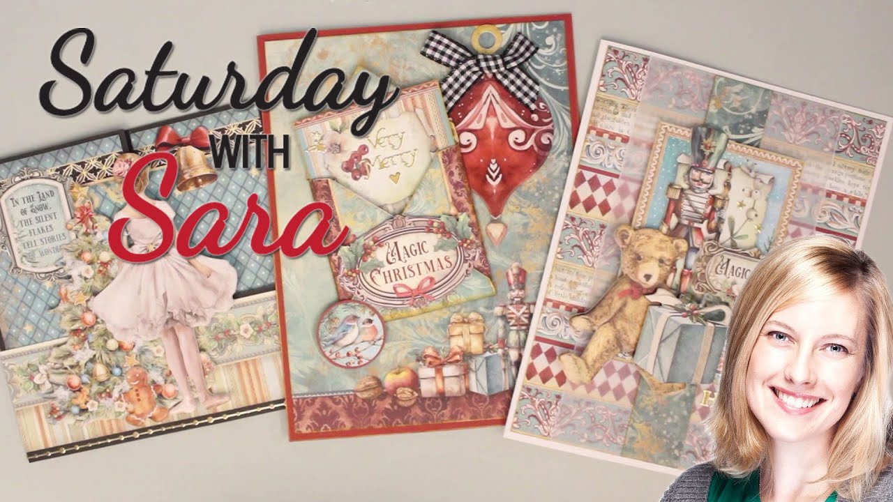 Saturday with Sara #90: Nutcracker by Stamperia | PaperWishes.com