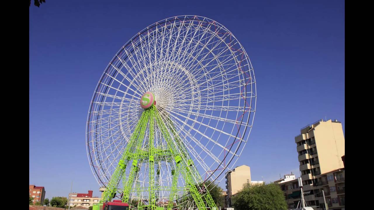 TIMELAPSE DEFINITIVO NORIA 2016 FERIA ALBACETE