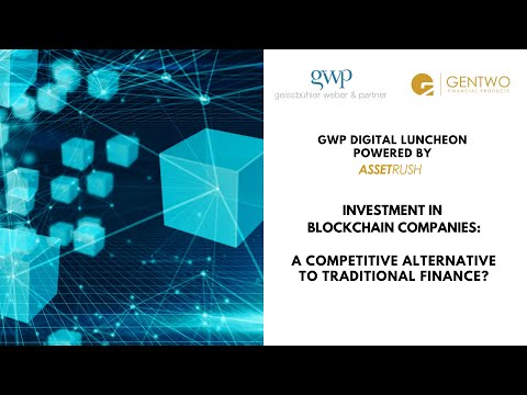 Investment in blockchain companies:A competitive alternative to traditional finance? – 02.12.2020