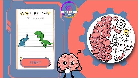 Brain Test: Stop the monster! Level 331