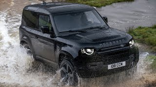 2022 Land Rover Defender V8 – Exhaust sound & Off-roading