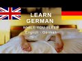 Learn German while you sleep ⭐⭐⭐⭐⭐  Spoken in English and German | German for beginners | German A1