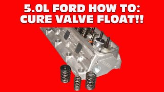 HOW TO CURE VALVE FLOAT &amp; ADD 40-50 HP WITH A VALVE SPRING UPGRADE. AIR FLOW VS VALVE CONTROL!