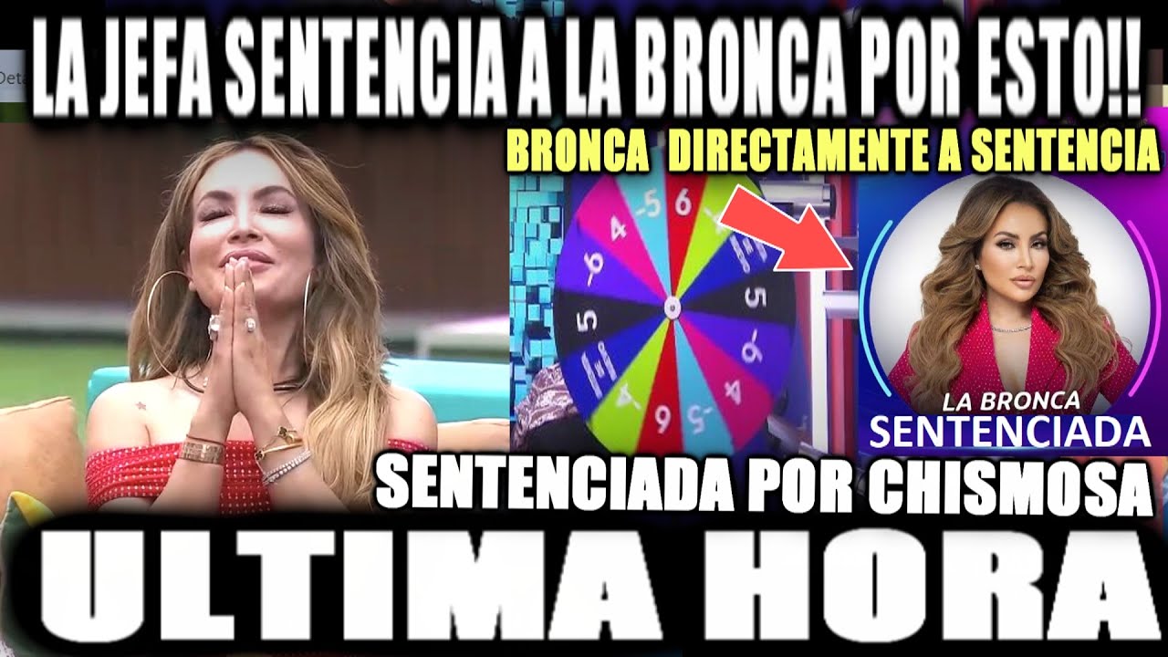 LA JEFA SENTENCIA A LA BRONCA Y LO CAMBIA TODO DE ULTIMA HORA LA CASA
