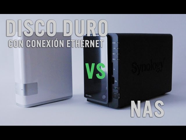 NAS Disco con conexión ethernet - YouTube