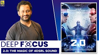 The Fascinating 4DSRL Sound of 2.0 | Resul Pookutty Interview | Baradwaj Rangan