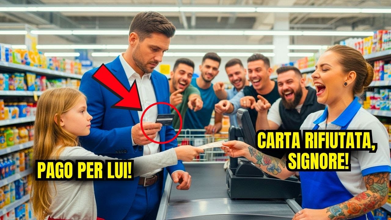 UNA RAGAZZINA POVERA VEDE LA CARTA DEL MILIONARIO ESSERE RIFIUTATA - LA ...