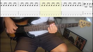 Coldplay - Yellow - Bass Cover + Tabs