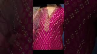 Latest Silk Suit Neck Designs silk kurti neckdesign kurtidesign suit  shorts fashionhaul93