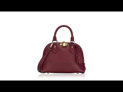Louis Vuitton Neo Alma BB Cherry Berry Empreinte – Now You Glow