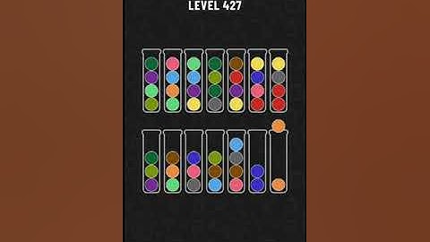 Ball sort puzzle level 427