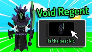 Void Regent is the best kit in ROBLOX Bedwars...