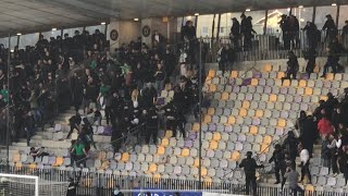 ULTRAS AND FANS: TROUBLES & PYRO AT SLOVENSKI DERBI | NK Maribor - Olimpija Ljubljana