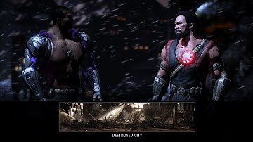 Mortal Kombat X _ Jax vs Kano (hardest)