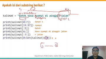 Python Basic #7.2 - String - Fungsi sampai Metode (Method)