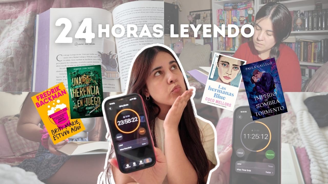 24 horas leyendo ⏰| ¿cuántos libros puedo leer? 📚