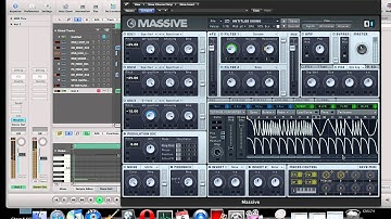 Native Instruments Massive - Advanced Basslines (Part 1 of 2) (Logic Pro 9)
