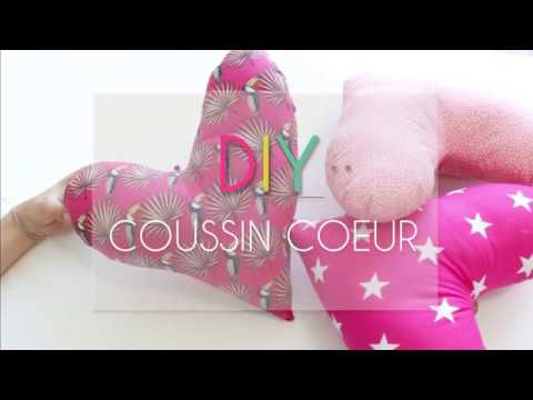 DIY : Coussin Coeur