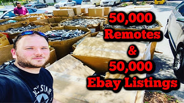 50,000 Ebay Listings EXTENDED + 50,000 Wholesale Remotes