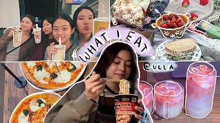 what i eat in a week at ucla (#1 college dining in the nation)