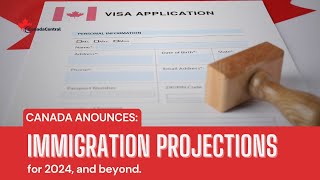 Canada Announces: Immigration Projections For 2024, And Beyond