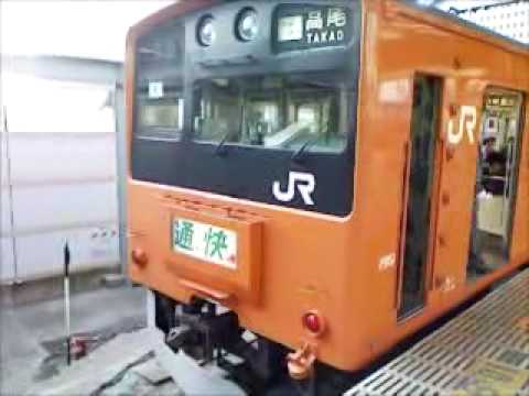 ２０１系　方向幕回転　ＢＹ東京。