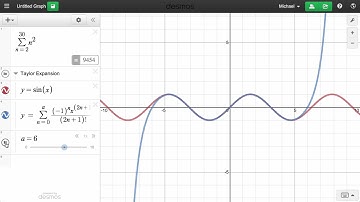 Learn Desmos: Summation