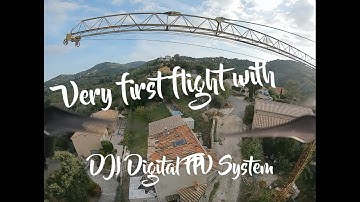 Very first flight with DJI Digital FPV System