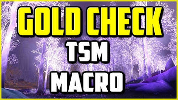 Simple TSM Macro To Make Gold Making Easier!