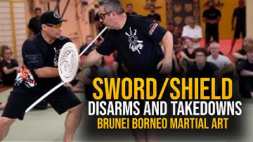 Disarms, Takedowns - Sword and Shield - Silat Suffian Bela Diri