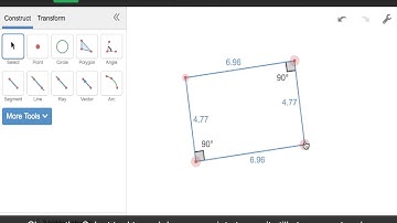 Mini Constructions with Desmos Geometry: Rectangle