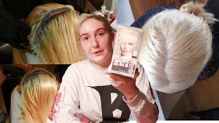 How to Bleach/Touch-Up your Roots at Home *CRAZIEST RESULTS* | L'ORÉAL FÉRIA PLATINUM BLOND REVIEW