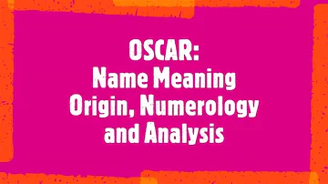 Che cosa significa il nome Oscar?