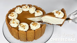 No-Bake Lotus Biscoff Cheesecake Recipe