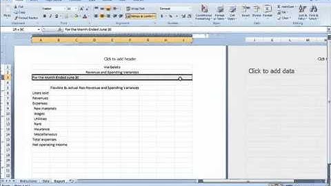 102 Excel Project #2 video 1