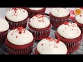 BEST Red Velvet Cupcake Recipe with Cream cheese Frosting | Ep. 122 | Mortar and Pastry