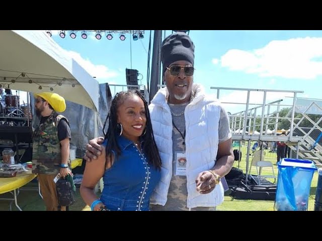 Kristine Alicia and Mr Blacc Sheep - LIVE - ROLL IT at Austin Reggae Festival