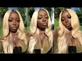 The PERFECT Blonde For DARKSKIN 👱🏿‍♀️| 30” 613 Closure Wig With Brown Roots | Elfin Hair