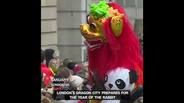 Thumbnail of 🧨🧨🧨 London's Chinatown gears up for New Year of Rabbit #springfestival #春节 #兔年