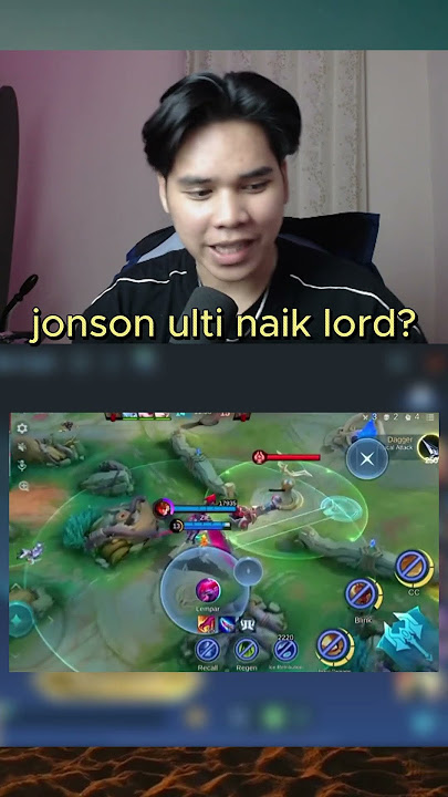 Jonson's ultimate while riding Lord #mobilelegends