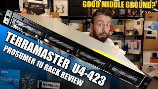 Terramaster U4423 NAS Hardware Review  New Kind of Compact Rack?