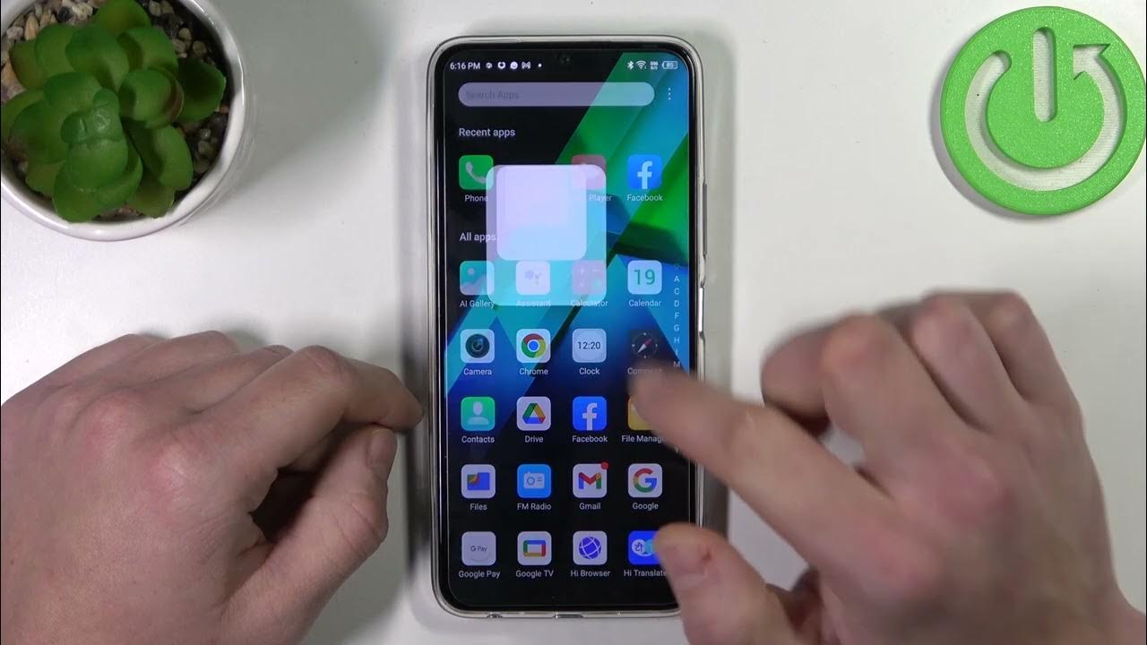 How to Locate an App that Manages Files in Infinix Note 12 Pro