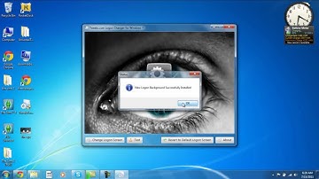 How To Change Your Logon Screen For Windows 7