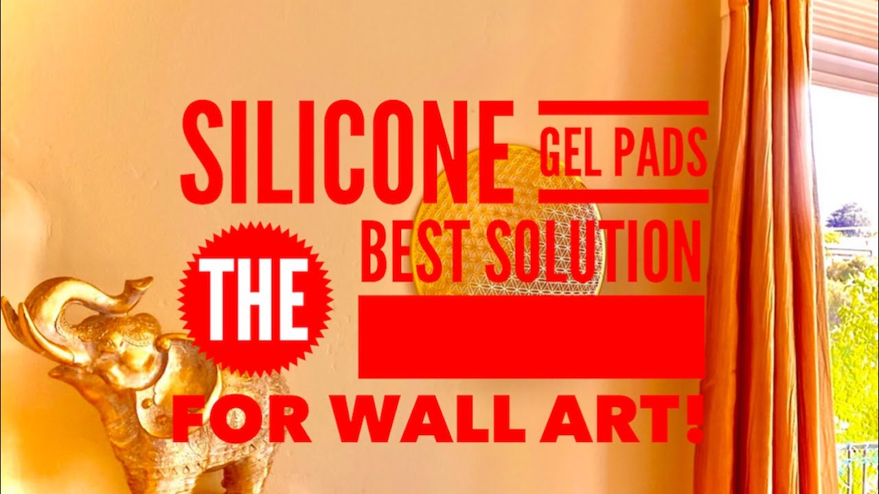 Silicone Sticky Gel Pads are the solution for wall art & Heartsforlove