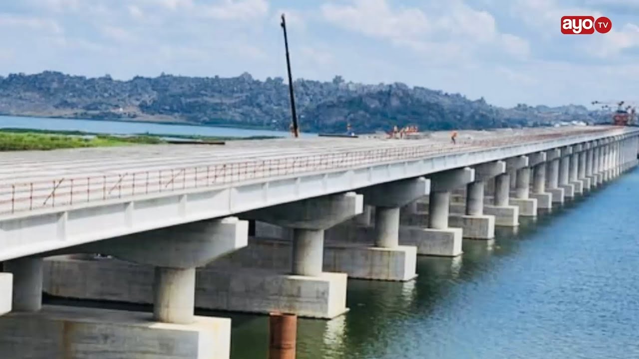 VIDEO: TAZAMA RAIS SAMIA AKIKAGUA DARAJA LA MAGUFULI, UJENZI UMEFIKIA ASILIMIA 75%