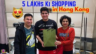 5 LAKHS KI SHOPPING KARLI in HONG KONG !! 😍😍😍