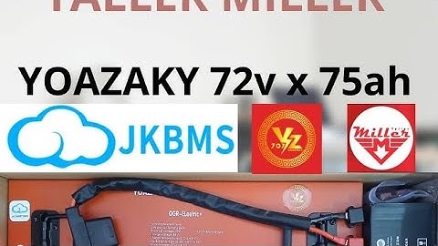 Certification video of 🔋. YOAZAKY 72X75. 2025. LITHIUM BATTERY FOR TRICYCLES.