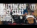 Janus Halcyon 450 first start guide
